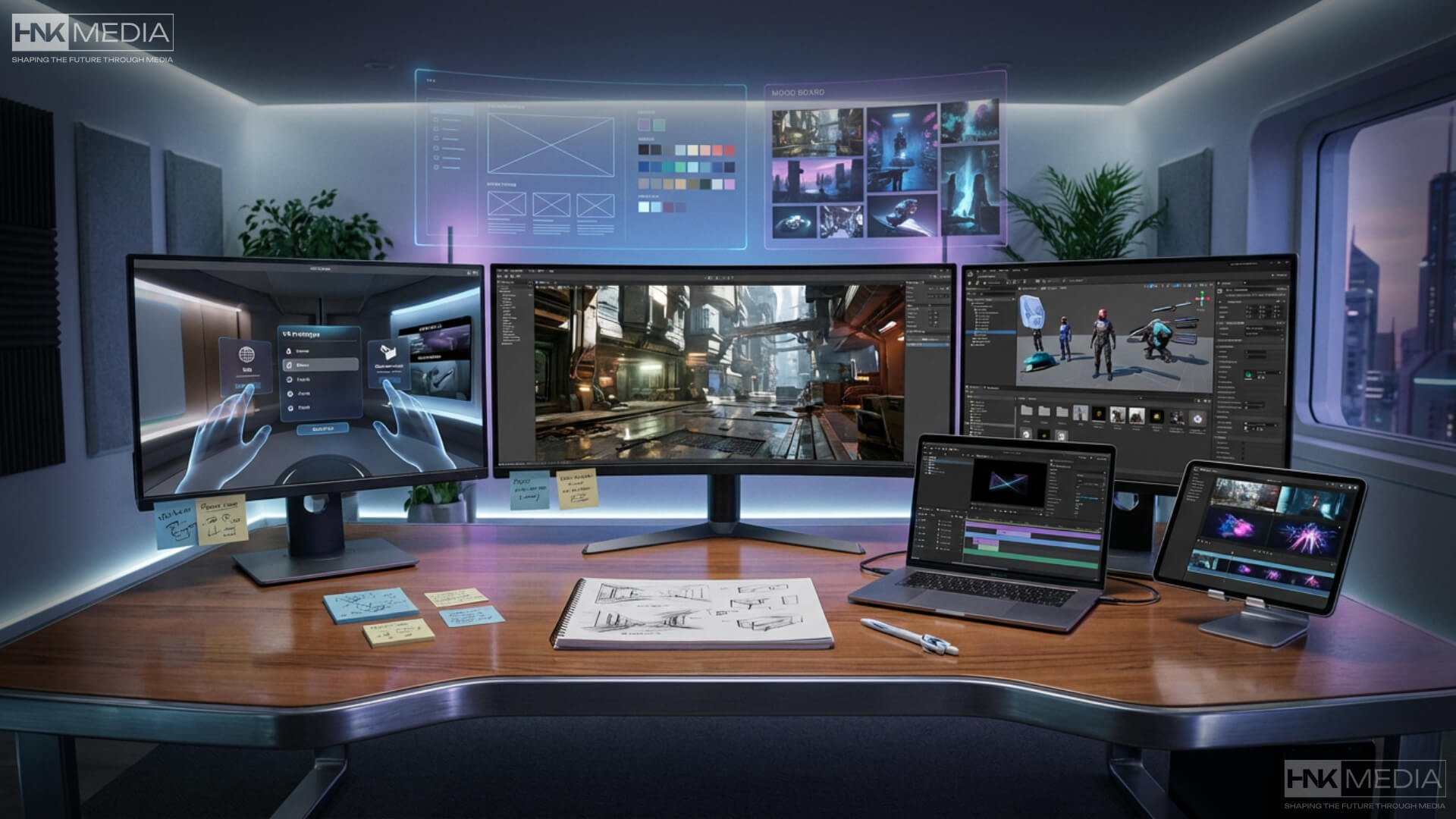 Immersive & Future Design - HNK Media Mumbai