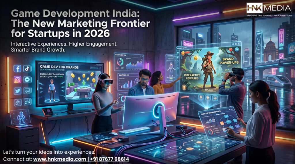 Indian startup using game development and gamification for marketing in 2026