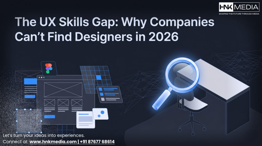 UX skills gap in 2026 showing designers using AI tools and collaborating with product teams