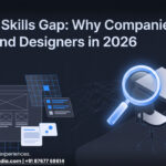 UX skills gap in 2026 showing designers using AI tools and collaborating with product teams