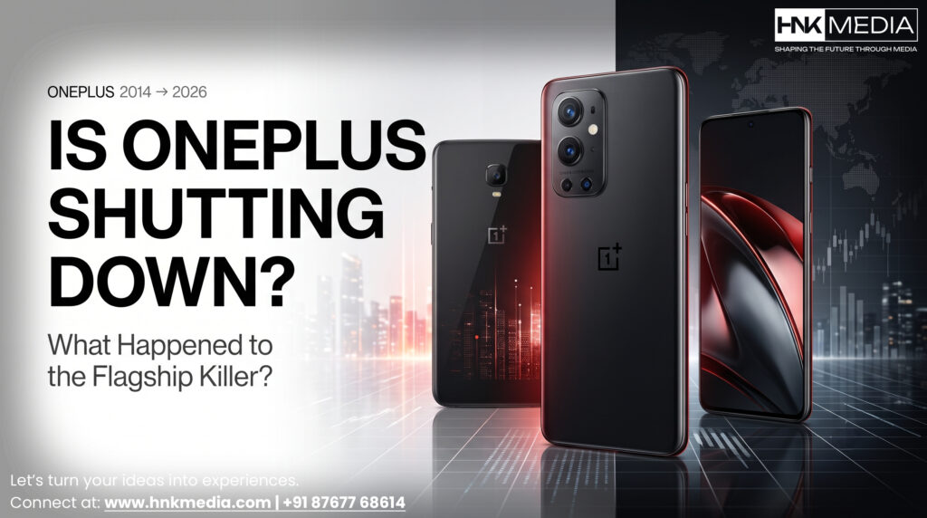 OnePlus smartphone showing the brand’s transformation from flagship killer to global restructuring in 2026
