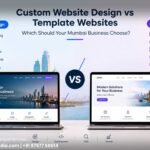 Custom website design vs template website for Mumbai businesses
